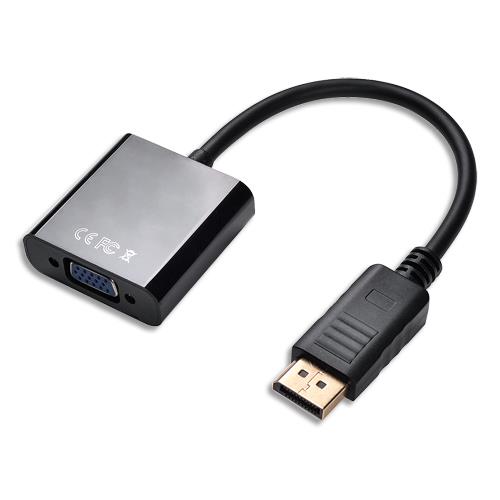 Convertisseur DisplayPort 1,2 Mle/VGA Femelle pour crans/PC portable 590473 APM - 15 cm - noir