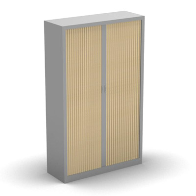 Penderie - 120 x 198 cm - htre clair - aluminium