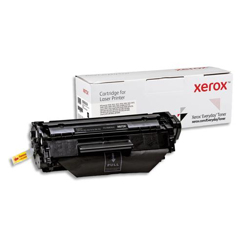 Cartouches de toner - Toner noir everyday de xerox compatible avec hp 12a (q2612a), capacit standard