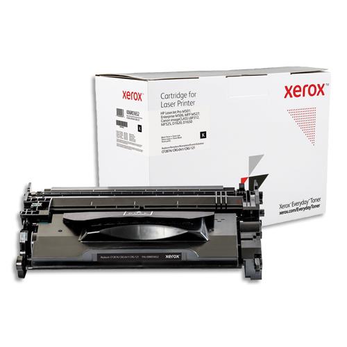 Cartouches de toner - Toner noir everyday de xerox compatible avec hp 87a (cf287a), capacit standard