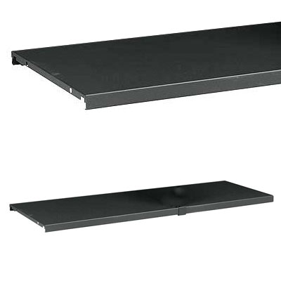 Tablette supplmentaire L. 120 cm noir pour armoire Eco