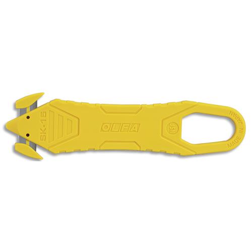 Cutter scurit OLFA ''SK-15'' jetable - Ambidextre - Certifi NSF & GS - Anneau d'attache