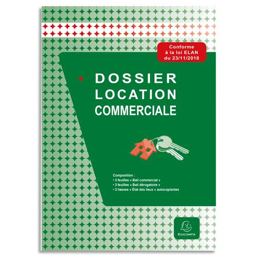 Dossier complet location commerciale - Exacompta  - Format 30x21,5cm