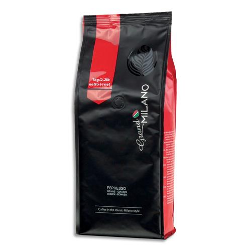 Paquet de 1kg de Caf espresso Miko en grains MILANO 95% Arabica 5 % Robusta