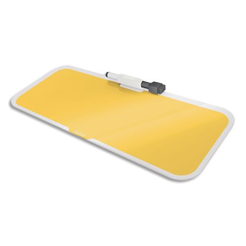 Bloc-notes en verre Leitz Cosy, 150x60x380 mm, jaune