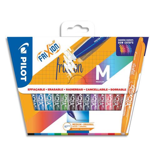 Pochette de 15 Pilot FriXion Ball 0,7 - Couleurs assortis