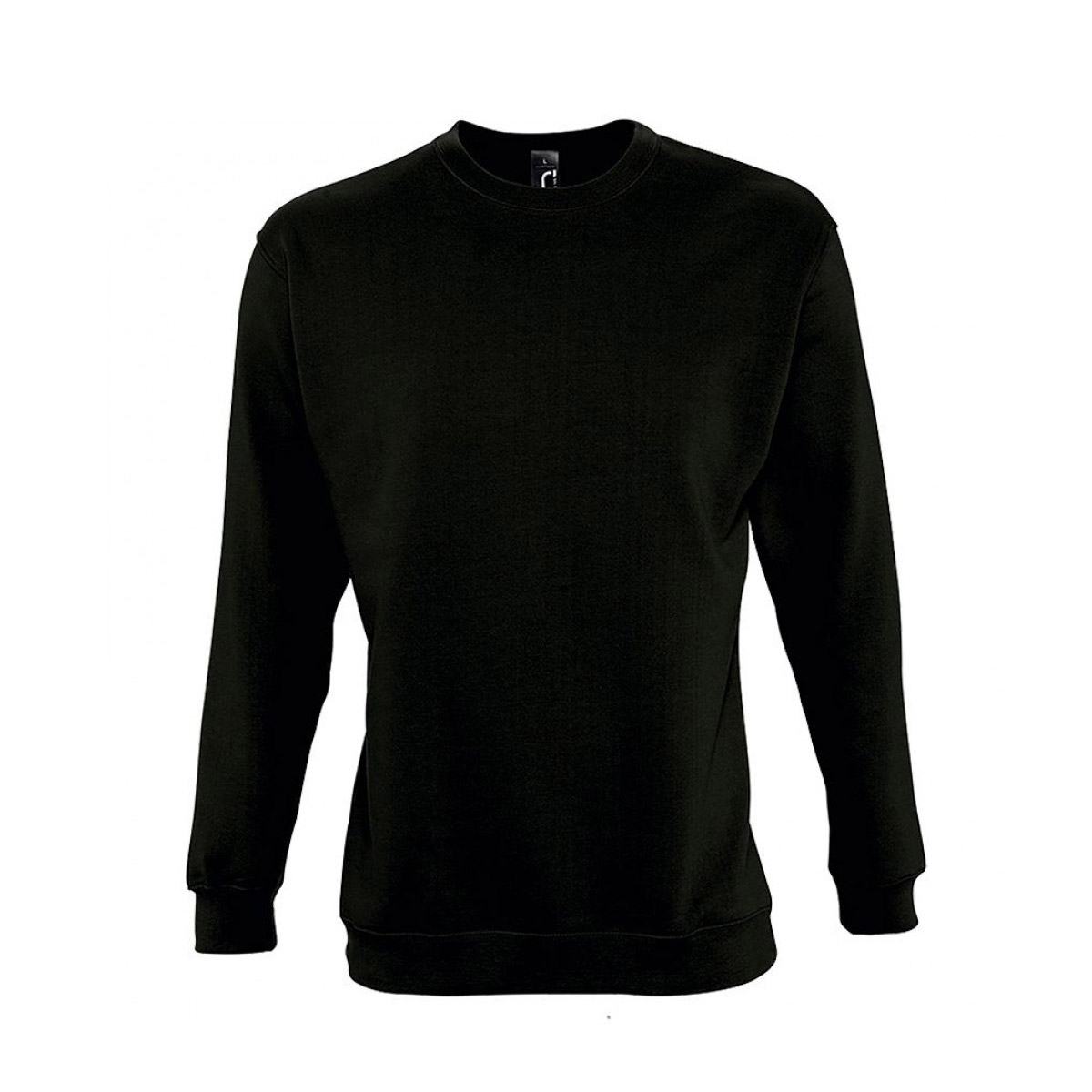 Sweat-shirt personnalisable - noir - unisexe - col rond