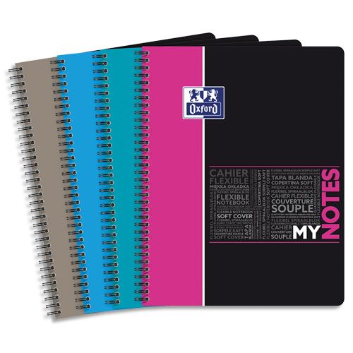 MyNotes 160 pages 90g Oxford (couverture PP), Seys (technologie rglure SCRIBZEE) - Format A4+