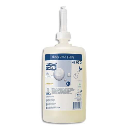 Recharge savon liquide Tork premium  - 420501 - 1L - lot de 6 - pour TORK S1
