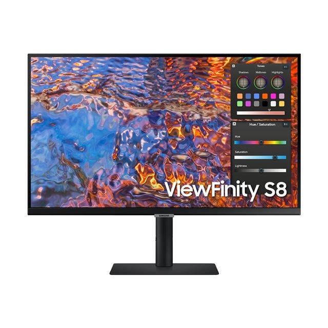 Samsung ls27b800pxu cran plat de pc 68,6 cm (27") 3840 x 2160 pixels 4k ultra hd lcd noir