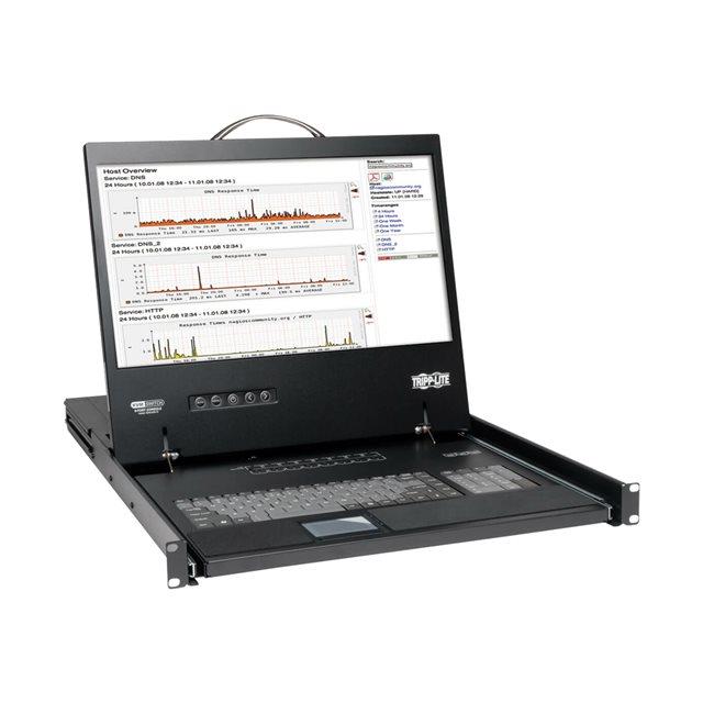 Tripp lite b040-016-19 support d'ordinateurs 48,3 cm (19") 1366 x 768 pixels acier galvanis