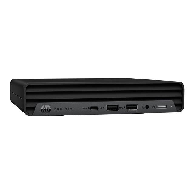 HP Pro 400 G9 - Mini - Core i3 12100T / jusqu' 4.1 GHz - RAM 8 Go - SSD 256 Go - NVMe - UHD Graphics 730 - Gigabit Ethernet, Bluetooth 5.2, IEEE 802.11ax (Wi-Fi 6E) LAN sans fil: - Bluetooth 5.2, 802.11a/b/g/n/ac/ax (Wi-Fi 6E) - Win 10 Pro (comprend Licence Win 11 Pro) - moniteur : aucun - clavier : Franais - HP Pro 400 G9 - Mini - Core i3 12100T / jusqu' 4.1 GHz - RAM 8 Go - SSD 256 Go - NVMe - UHD Graphics 730 - Gigabit Ethernet, Bluetooth 5.2, IEEE 802.11ax (Wi-Fi 6E) LAN sans fil: - Bluetooth 5.2, 802.11a/b/g/n/ac/ax (Wi-Fi 6E) - Win 10 Pro (comprend Licence Win 11 Pro) - moniteur : aucun - clavier : Franais - HP Pro 400 G9 - Mini - Core i3 12100T / jusqu' 4.1 GHz - RAM 8 Go - SSD 256 Go - NVMe - UHD Graphics 730 - Gigabit Ethernet, Bluetooth 5.2, IEEE 802.11ax (Wi-Fi 6E) LAN sans fil: - Bluetooth 5.2, 802.11a/b/g/n/ac/ax (Wi-Fi 6E) - Win 10 Pro (comprend Licence Win 11 Pro) - m