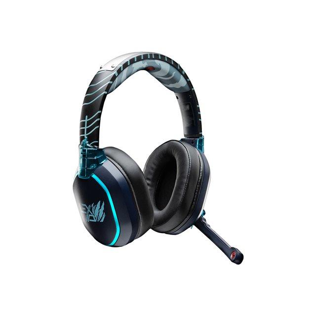 Lexip x Tsume Naruto Shippuden Kakashi - Micro-casque - circum-aural - Bluetooth - sans fil, filaire - USB-C