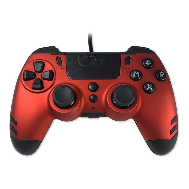Lexip metaltech - manette filaire - rouge rubis (multi)