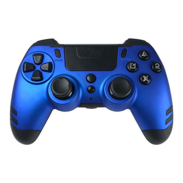 Steelplay jvamul00153 accessoire de jeux vido bleu rf manette de jeu analogique/numrique pc, playstation 4, playstation 3