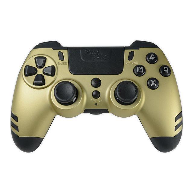 Lexip metaltech - manette sans-fil - or (multi)