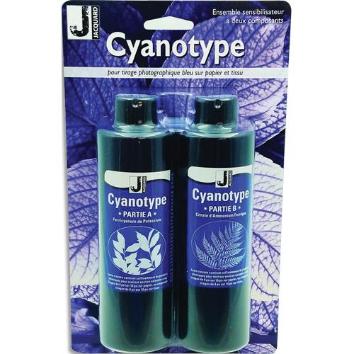 Kit pour tirage Oz International Cyanotype incluant 2 flacons de prparation - sur papier ou tissu