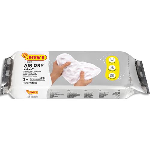 Sachet de pâte autodurcissante Jovi Air Dry 1 kg - couleur Blanc pas ...