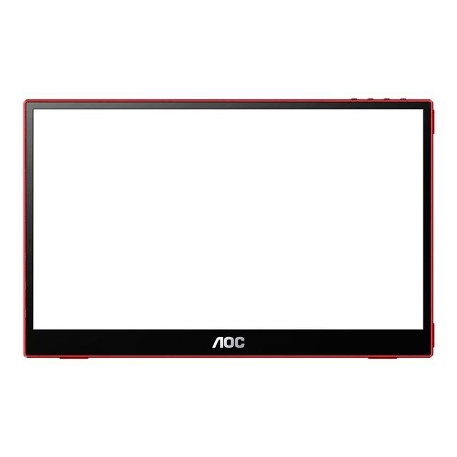 Moniteur portable - Aoc 16g3 tlviseur et moniteur portables moniteur portable noir, rouge 39,6 cm (15.6") tft 1920 x 1080 pixels