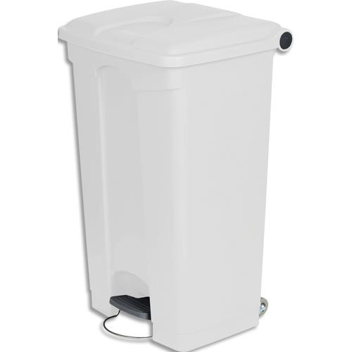 Collecteur  pdale Probbax Capacit 90L blanc