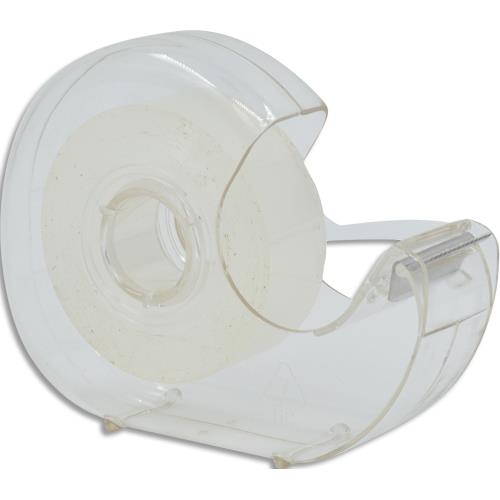 Dvidoir Escargot Transparent Rechargeable + 1 Rouleau Adhsif Transparent 19 mm x 33m Sign