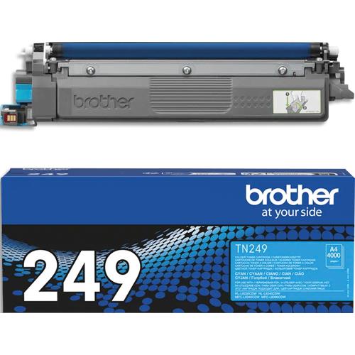 Cartouches de toner - Brother tn-249c - cartouche de toner trs haute capacit originale - cyan