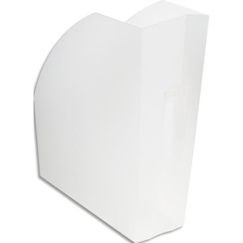 Exacompta Porte-revues THE MAGAZINE | 29.2x11x32cm - Pour Formats A4/A4+ | Coloris Givre - Garantie 5 Ans
