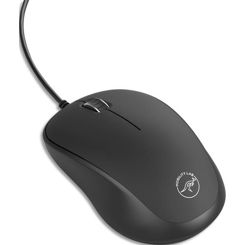 Souris optique filaire Sigma noir Mobility Lab
