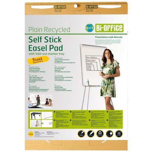 2x30 feuilles de papiers Bi-Office pour Chevalet 635x762 mm auto-Adhsives et Repositionnables FL1217508
