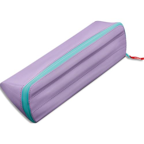 Trousse ouverture xxL Maped, rversible et personnalisable. Polyester. Pastel Purple paillete