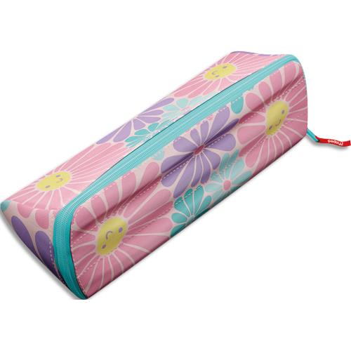 Trousse ouverture xxL Maped, rversible et personnalisable. Polyester. Pastel Lovely Daisy