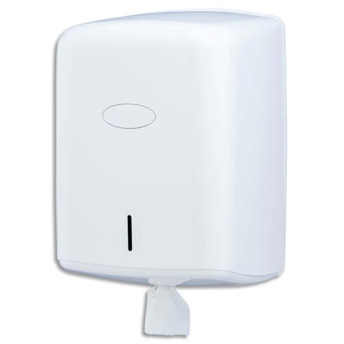 Distributeur en abs blanc Hersand Delaisy Kargo 450 Fts Essuie Mains Devidage Central