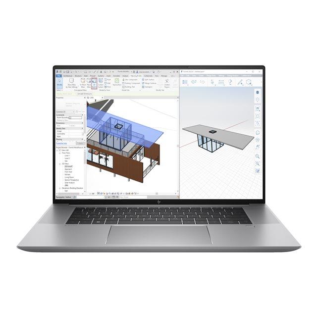 Station de travail mobile - Hp zbook studio g10 intel core i7 i7-13800h station de travail mobile 40,6 cm (16") wuxga 16 go ddr5-sdram 1 to ssd nvidia rtx 3000 ada wi-fi 6e (802.11ax) windows 11 pro argent
