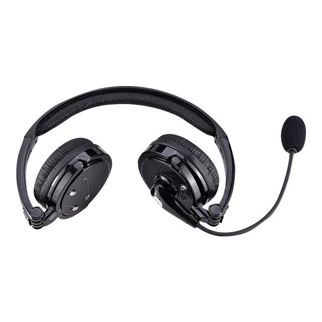 Urban Factory MOVEE HBV50UF - Micro-casque - sur-oreille - Bluetooth - sans fil - noir