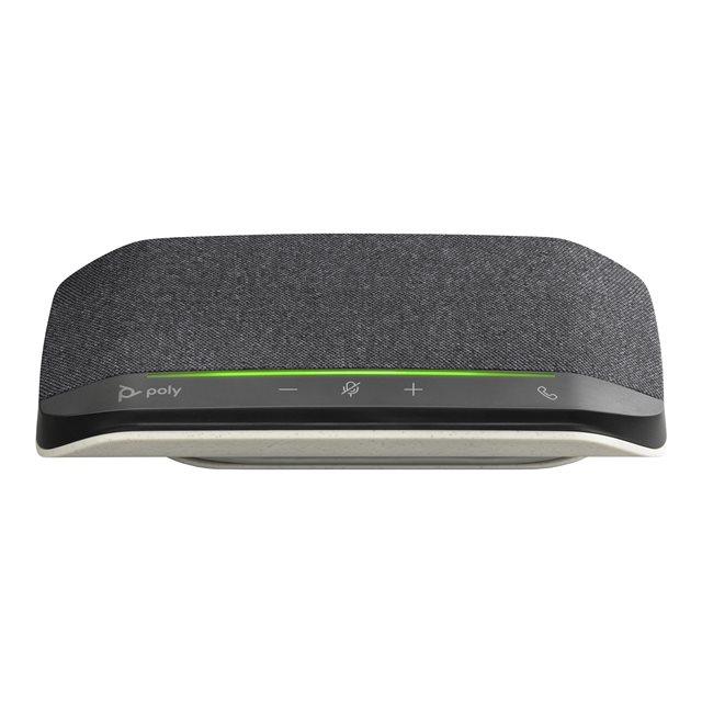 Poly Sync 10 - Haut-parleur main libre - filaire - USB-C, USB-A - argent