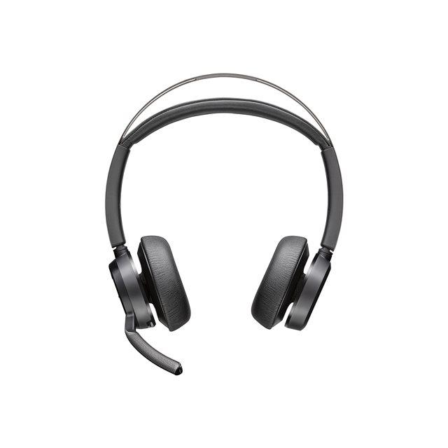 Casque Micro Poly Voyager Focus 2 USB-C - Certifié Microsoft Teams - Réduction Bruit Active