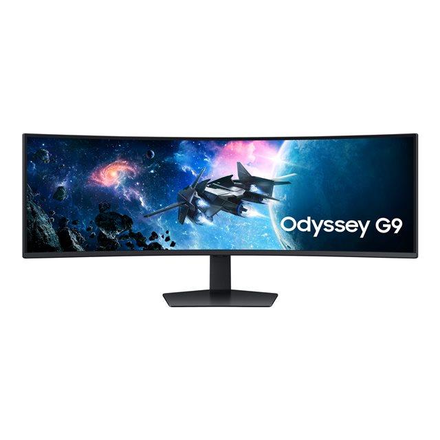 Samsung g95c cran plat de pc 124,5 cm (49") 5120 x 1440 pixels dual qhd led noir
