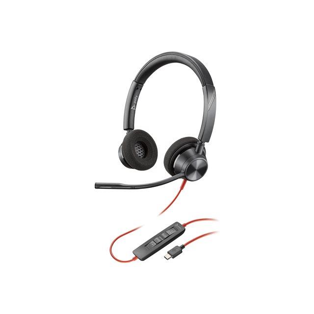 HP Poly BW 3320 Stereo USB-C HS +USB-C/A