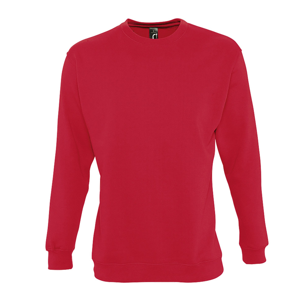 Sweat-shirt personnalisable - rouge - unisexe - col rond