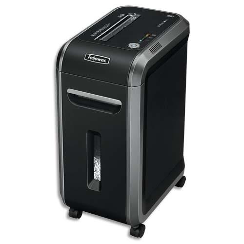 Fellowes 99ci destructeur de papier destruction croise 23 cm noir