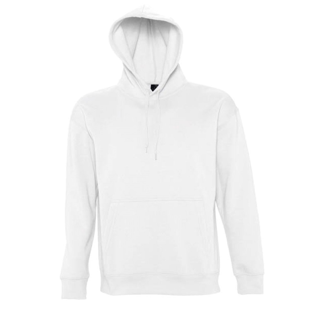 Sweat-shirt  capuche personnalisable - blanc - unisex