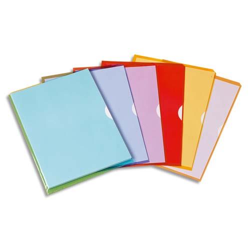 Bote de 50 pochettes-coin Fard'Liss en PVC 18/100e - coloris assortis