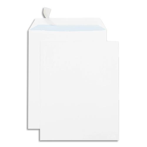 Bote de 250 pochettes auto-adhsives GPV - velin blanc - 90g - format 260x330