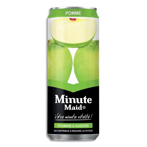Jus de fruit Minute Maid pomme - canette 33 cl