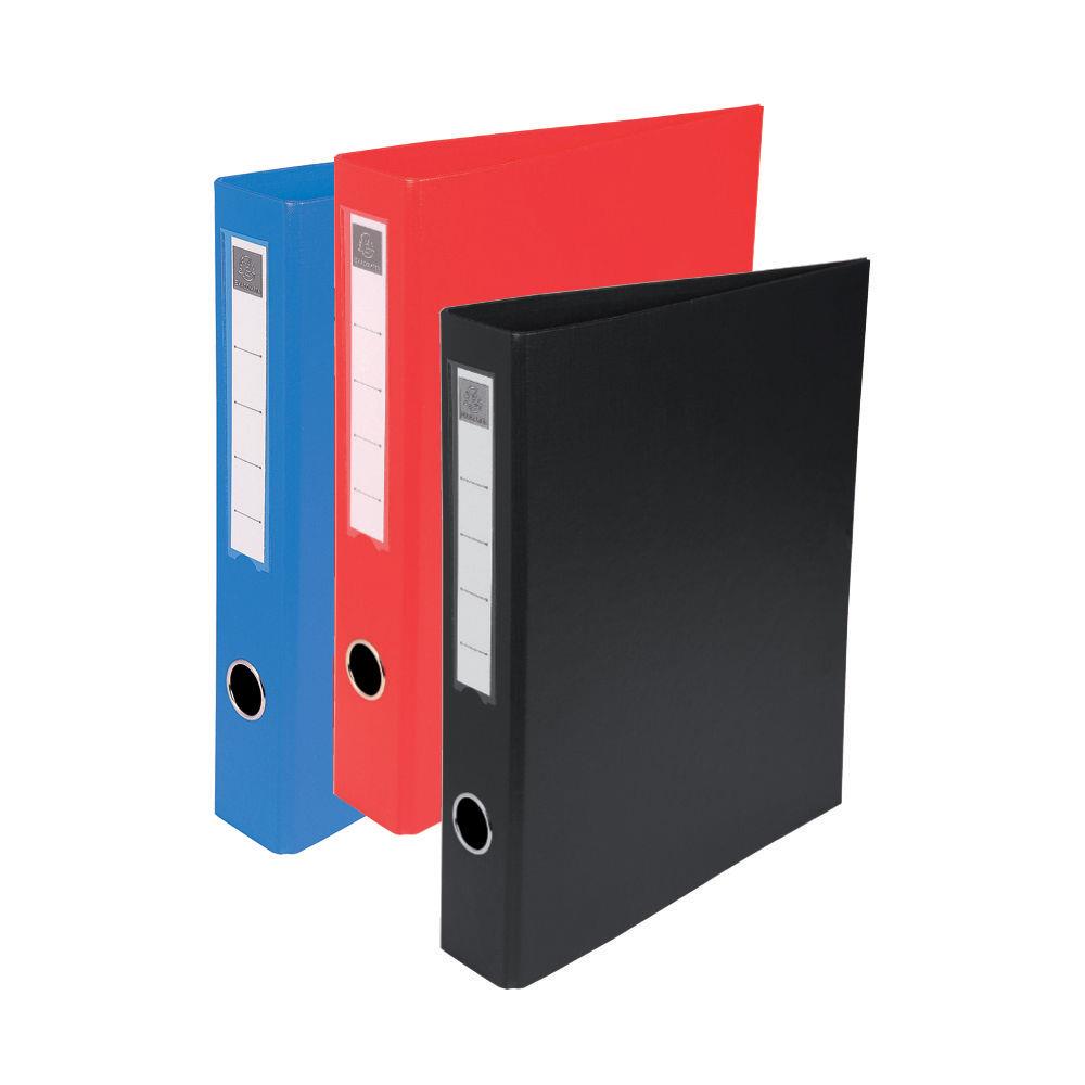 Classeur 4 anneaux dos 6 cm - Polypro opaque, A4 Maxi, 260 x 320 mm - Bleu