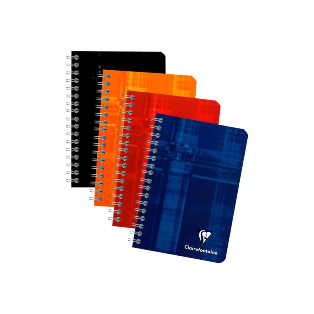 Carnet  spirales 9 x 14 cm - 180 pages 90g/m- Quadrill 5x5 (bloc 90 feuilles)