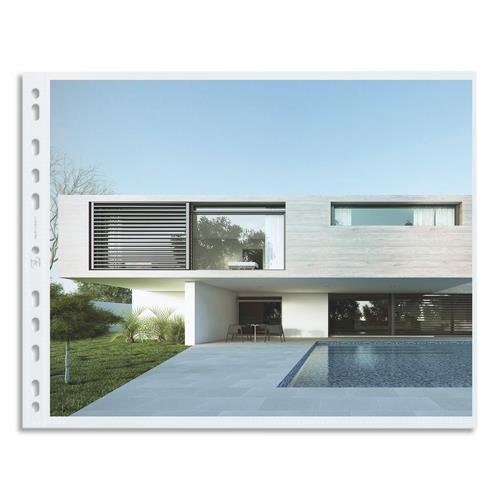 Pochettes perfores - polypropylne 9/100e grain - format A3  l'italienne - sachet de 10