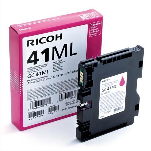 Cartouches pour imprimantes - Ricoh 405763 cartouche d'encre 1 pice(s) original rendement standard magenta