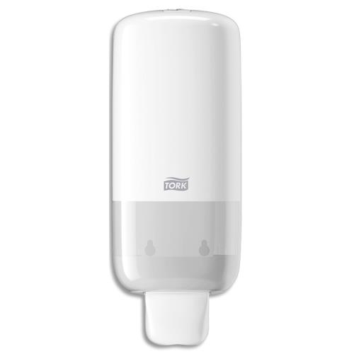 Distributeur de savon liquide Tork S4 en ABS blanc - jusqu' 2500 doses