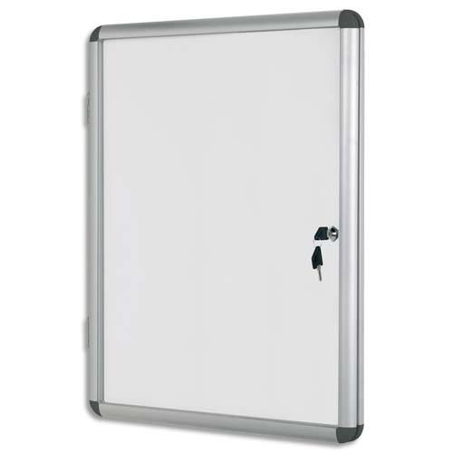 Vitrine d'affichage interieure magntique earth-it - 4 feuilles - aluminium